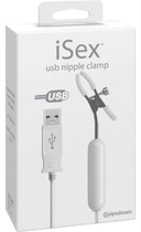 Виброзажим для сосков iSex USB Nipple Clamp (17029000000000000) - изображение 4
