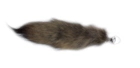Анальна пробка Crystal Minx Tail Plug з натуральним хутром койота (13127000000000000) - зображення 1
