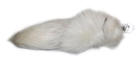 Анальная пробка Crystal Minx Tail Plug с натуральным мехом арктической мраморной лисы (13128000000000000) - изображение 5