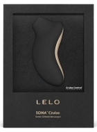 Вакуумный бесконтактный клиторальный вибратор Lelo Sona 2 Cruise цвет черный (20008005000000000) - изображение 4