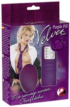 Фіолетове оксамитове віброяйце You2Toys Purple pill velvet (05297 трлн) - зображення 3