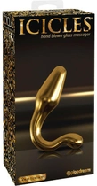Скляний анальний стимулятор Icicles Gold Edition G12 (18149 трлн) - зображення 5