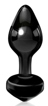 Анальная пробка Pipedream Icicles No. 44 цвет черный (15503005000000000) - изображение 3