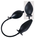 Надувна анальна пробка You2Toys True Black Anal Inflatable Silicone Plug (17631000000000000) - зображення 4