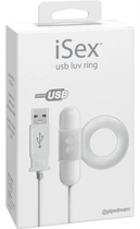 Ерекційне кільце з вібрацією iSex USB Luv Ring (17034000000000000) - зображення 4