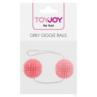 Вагинальные шарики со смещенным центром тяжести Girly Giggle Balls Tickly Soft Pink (00896000000000000) - изображение 3