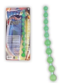 Анальная цепочка NMC Jumbo Jelly Thai Beads цвет зеленый (14600010000000000) - изображение 1