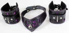 Ажурный черно-фиолетовый комплект Scappa в барочном стиле размер XXL (21679000013000000) - изображение 4