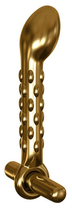 Скляний вібратор для точки G Icicles Gold Edition G07 (18151 трлн) - зображення 6