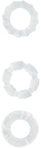 Набор эрекционных колец Menzstuff Stretchy Cock Rings цвет прозрачный (16249041000000000) - изображение 2