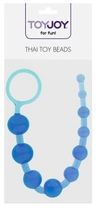 Анальные шарики на жесткой связке, синие (02634000000000000) - изображение 4