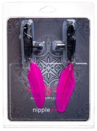 Затискачі-прищіпки на соски Lucky Bay Nipple play з пір'їнками колір рожевий (21950016000000000) - зображення 2