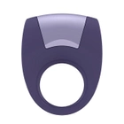 Эрекционное кольцо в виде перстня с вибрацией OVO B8 цвет фиолетовый (12394017000000000) - изображение 2