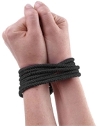 Бондажная веревка Fetish Fantasy Mini Silk Rope 6 Feet цвет черный (16023005000000000) - изображение 2