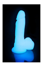 Фалоімітатор Dreamtoys Lightsaber світиться в темряві колір блакитний (22091008000000000) - зображення 2