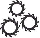 Набор эрекционных колец Renegade Gears цвет черный (19531005000000000) - изображение 1