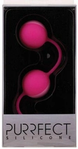 Вагінальні кульки Purrfect Silicone Duo Tone Balls колір рожевий (15406016000000000) - зображення 2