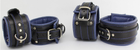 Черно-синий комплект наручников и понож Scappa размер XS (21676000004000000) - изображение 1