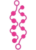 Комплект анальных шариков из силикона Posh Silicone O Anal Beads цвет розовый (11842016000000000) - изображение 1