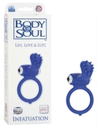 Ерекційне кільце Body & Soul Infatuation колір синій (13231007000000000) - зображення 1