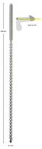 Розширювач для уретри Sextreme Dilator Dip Stick Ripped (17577000000000000) - зображення 6