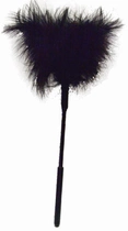 Паличка-тіклер з пір'ям Feather Ticklers 7 inch колір чорний (16845005 млрд) - зображення 1