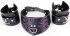 Чорно-фіолетовий комплект ажурний Scappa в стилі бароко розмір M (21683000008000000) - зображення 4