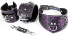 Чорно-фіолетовий комплект ажурний Scappa в стилі бароко розмір M (21683000008000000) - зображення 6