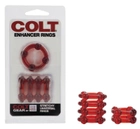 Два ерекційних кільця Colt Enhancer Rings колір червоний (11278015000000000) - зображення 2