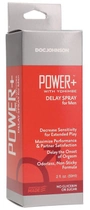 Пролонгує спрей Doc Johnson Power + with Yohimbe Delay Spray For Men (22354 трлн) - зображення 2