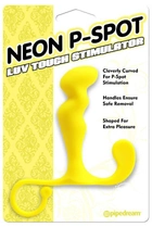 Стимулятор простаты Neon Luv Touch P-Spot Stimulator Yellow (14417000000000000) - изображение 1