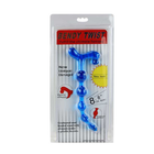 Анальный стимулятор-пробка Baile Bendy Twist цвет голубой (02618008000000000) - изображение 7