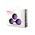 Набір вагінальних кульок O-Balls Set колір фіолетовий (11822017000000000) - зображення 4