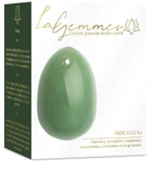 Яйце йоні з натурального каменю La Gemmes Yoni Egg L колір зелений (21789010000000000) - зображення 3