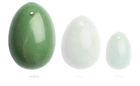Яйце йоні з натурального каменю La Gemmes Yoni Egg L колір зелений (21789010000000000) - зображення 4