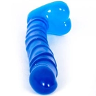 Тонкий блакитний анальний фалос Doc Johnson Raging Hard Ons Slimline Cobalt Blue Jellie 5,5 in (11030000000000000) - зображення 7