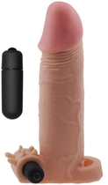 Насадка на пенис с вибрацией Pleasure X-Tender Series Perfect for 4,5-6 inches Erect Penis цвет телесный (18914026000000000) - изображение 1