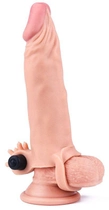 Насадка на пеніс з вібрацією Pleasure X-Tender Series Perfect for 5-6.5 inches Erect Penis колір тілесний (+18913026000000000) - зображення 4