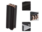 Радиатор пассивного охлаждения Alloyseed Алюминиевый для M2 SSD до 2280 Черный (1009-942-00) - изображение 5