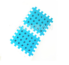 Кросс тейп тип С, DL Cross Tape C 1х2 (спиральный тейп) 20 листов/упаковка голубой - изображение 1