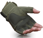 Перчатки без пальців штурмові тактичні чоловічі (AC-7311-Green-M) - зображення 7