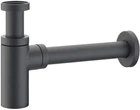Сифон для раковини McALPINE 120Black без зливу 1 1/4 "х32 мм чорний матовий (5906485649619)