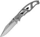 Нож складной карманный Gerber Paraframe I 22-48444 (Frame lock, 76.5/178 мм, хром) - изображение 1