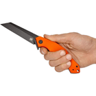 Нож складной SKIF Eagle BSW (длина: 230мм, лезвие: 95мм, черное), оранжевый - изображение 5