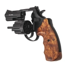 Револьвер під патрон Флобера Stalker (3", 4.0 мм), чорний-коричневий - зображення 4