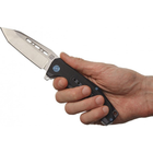 Нож складной Artisan Jungle (длина: 228мм, лезвие: 100мм), черный - изображение 4