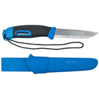 Нож фиксированный Mora Companion Spark (длина: 238мм, лезвие: 104мм) + огниво, синий, ножны пластик - изображение 2