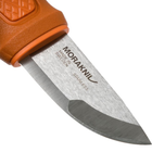 Нож фиксированный Mora Eldris (длина: 143мм, лезвие: 59мм), оранжевый, ножны пластик - изображение 2