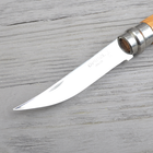 Нож складной Opinel Effiles №8 (длина: 190мм, лезвие: 80мм), дерево оливковое - изображение 4