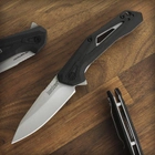 Нож складной Kershaw Airlock (длина: 185мм, лезвие: 76мм), черный - изображение 3